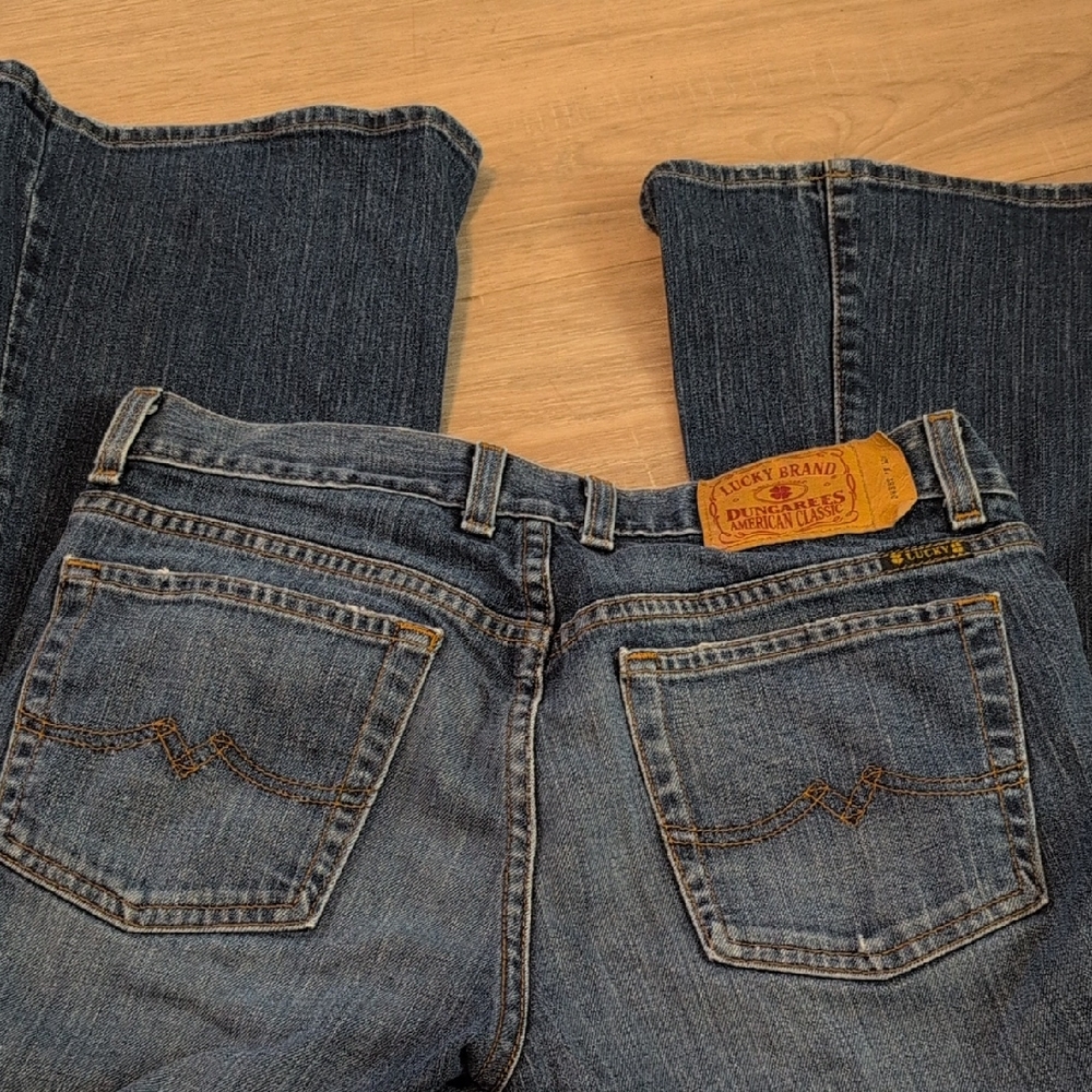 Lucky Brand Denim Jeans with Classic Stitching